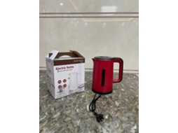 Chaleira elétrica Slowmoose 2,3 L com luz LED, aço inoxidável, temperatura constante.