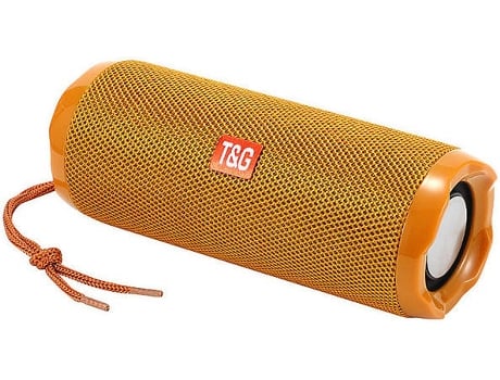 Coluna Bluetooth RITTEREC TG191 (Dourado - 10 W - Alcance: até 10 m)
