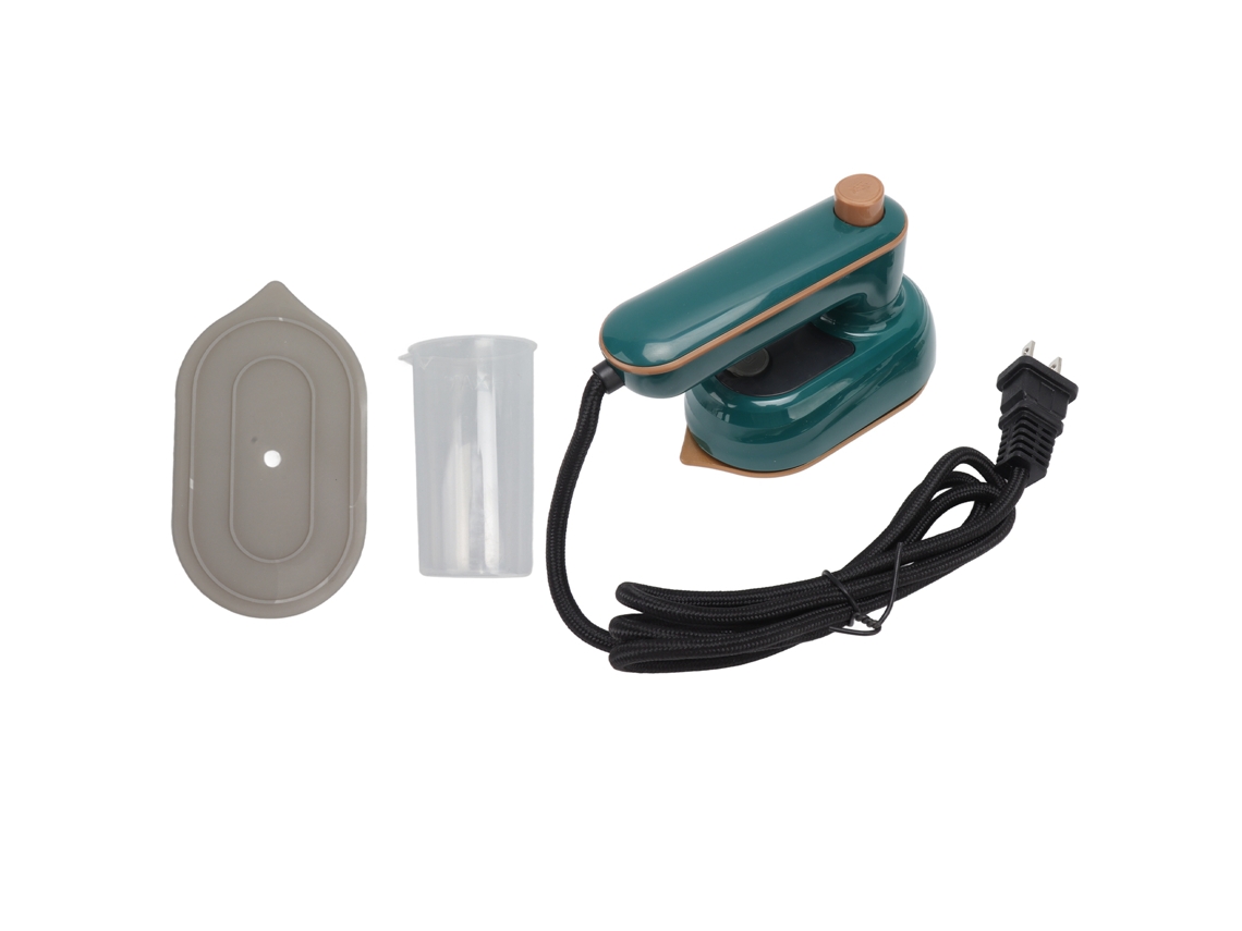 Mini ferro a vapor portátil, uso seco e úmido, 110/240v | S/MARCA