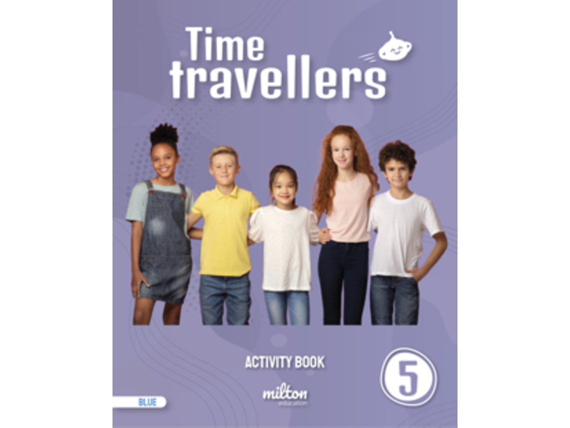 Livro Time Travellers 5 Blue Activity Book English 5 Primaria de Emmons e Casey (Inglês)