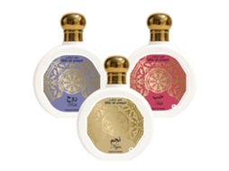 Conjunto De 3 Perfumes Árabes Femininos Eau De Parfum Utur Al Yaqut 100ml