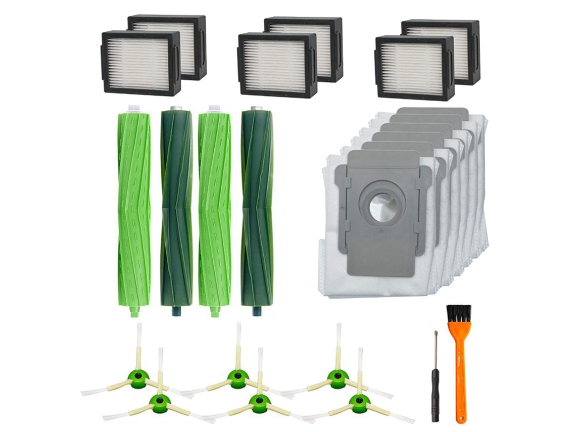 Peças de reposição para Irobot Roomba I7 I7/I7 Plus E5 E6 Acessórios para aspirador de pó