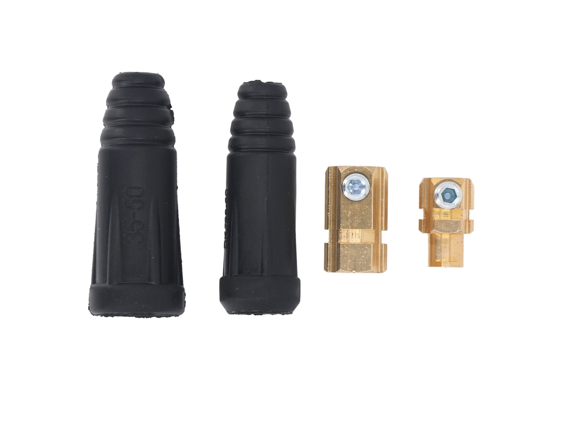 Conector Rápido Para Cabo De Soldadura Par Macho-fêmea 200‑300a Acessórios Para Soldadora De Arco De Argônio Estilo Eu Dkz35‑50 Dkj35‑50