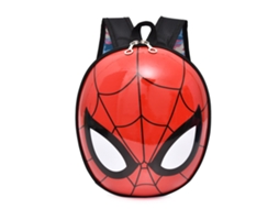Mochila Infantil Homem-aranha Capa Rígida Colégio Jardim Menino Bonito Preto