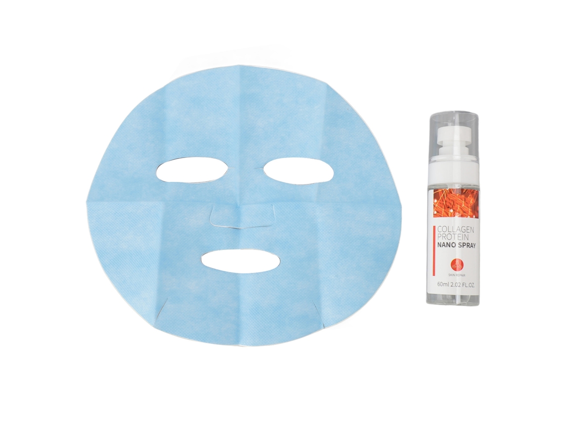 Spray de máscara facial de colágeno para hidratar, restaurar a elasticidade e reduzir rugas - Cuidado diário