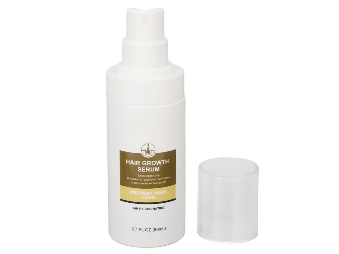 Suero Intensivo De Crecimiento Capilar 80ml - Fortalece, Previene Pérdida Y Promueve Crecimiento Saludable Para Todos Los Tipos De Cabello
