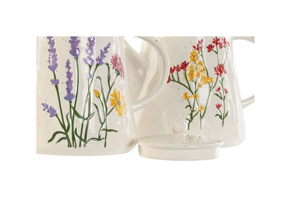 Bule Home Esprit Multicolor Porcelana 900 Ml (2 Unidades)