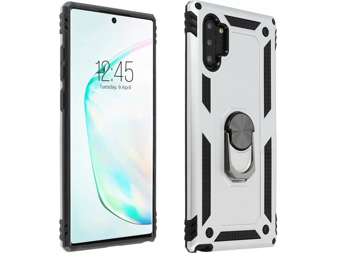 Capa Note Anel Para Samsung Yemaesre Prateado