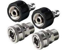 Kit De Engate Rápido M22-14 5000 Em Aço Inoxidável Para Lavadoras De Alta Pressão