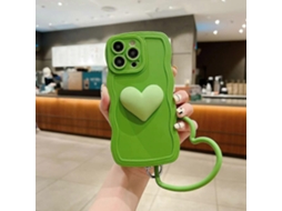Lurelia Capa Iphone 14 Estampa Coração 3d