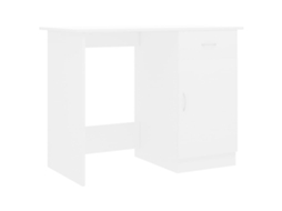 Desk, Desks Vidaxl Branco Madeira Processada (n/a)