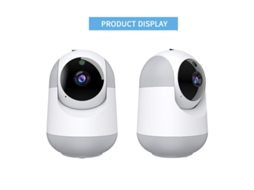de Controle Remoto Panorâmica de Alta Definição Pixel Sem Fio Wi-Fi Monitor de Voz Bidirecional Branco