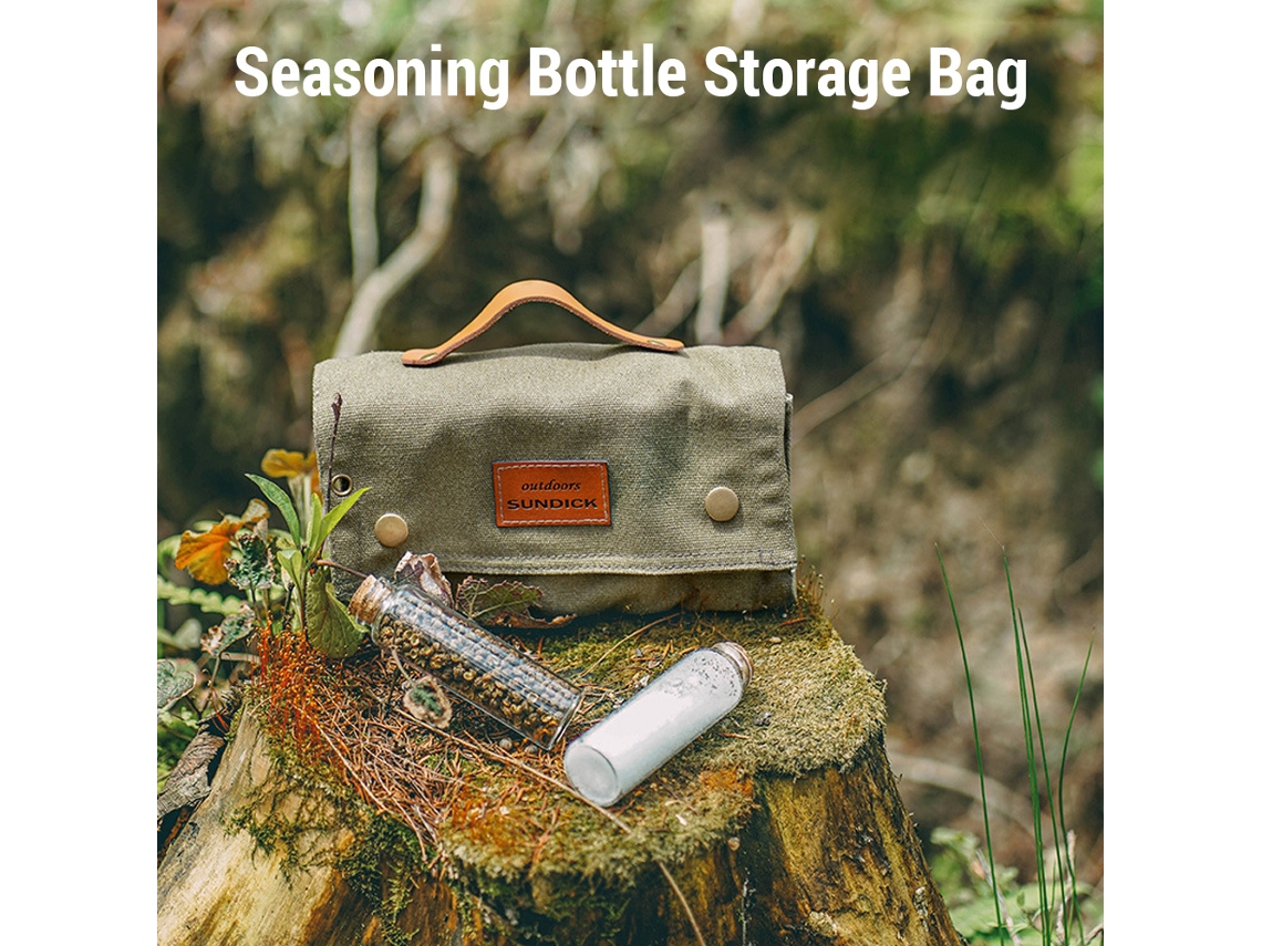 Saco Porta Temperos para Camping e Hiking