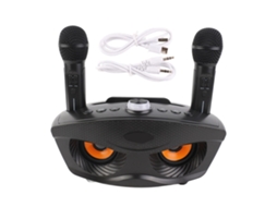 Sistema de Áudio Ktv LAXISCREED com 2 Microfones Bluetooth