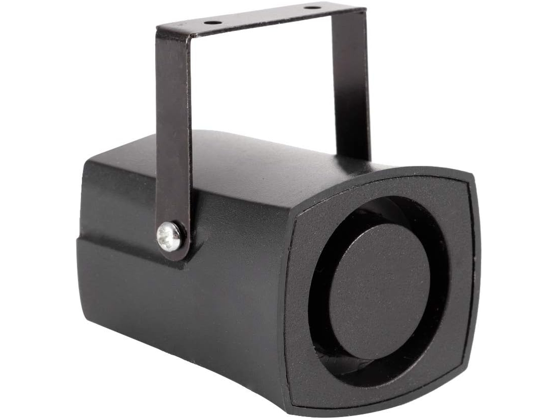 Buzina De Ré Universal Hidyliu Para Carro, 12v, Alarme Alto De 115db Para Maior Segurança, Bip Em Abs Preto