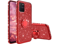 Capa Samsung Galaxy S10 Lite HONGWE. Vermelho