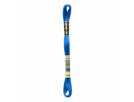 Linha de Bordar DMC Mouline 117Mc Azul 995