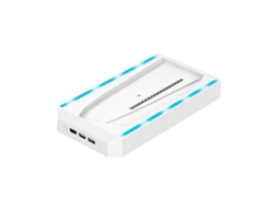 Suporte de parede para console de jogos com prateleira e acessórios GOKOCO
