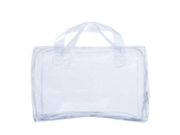2026 bolsa de Cosméticos Transparente para Armazenamento de Leite Materno e Viagem, Necessaire Transparente
