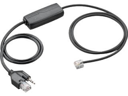 Cabo Auscultadores PLANTRONICS APS-11 em Preto