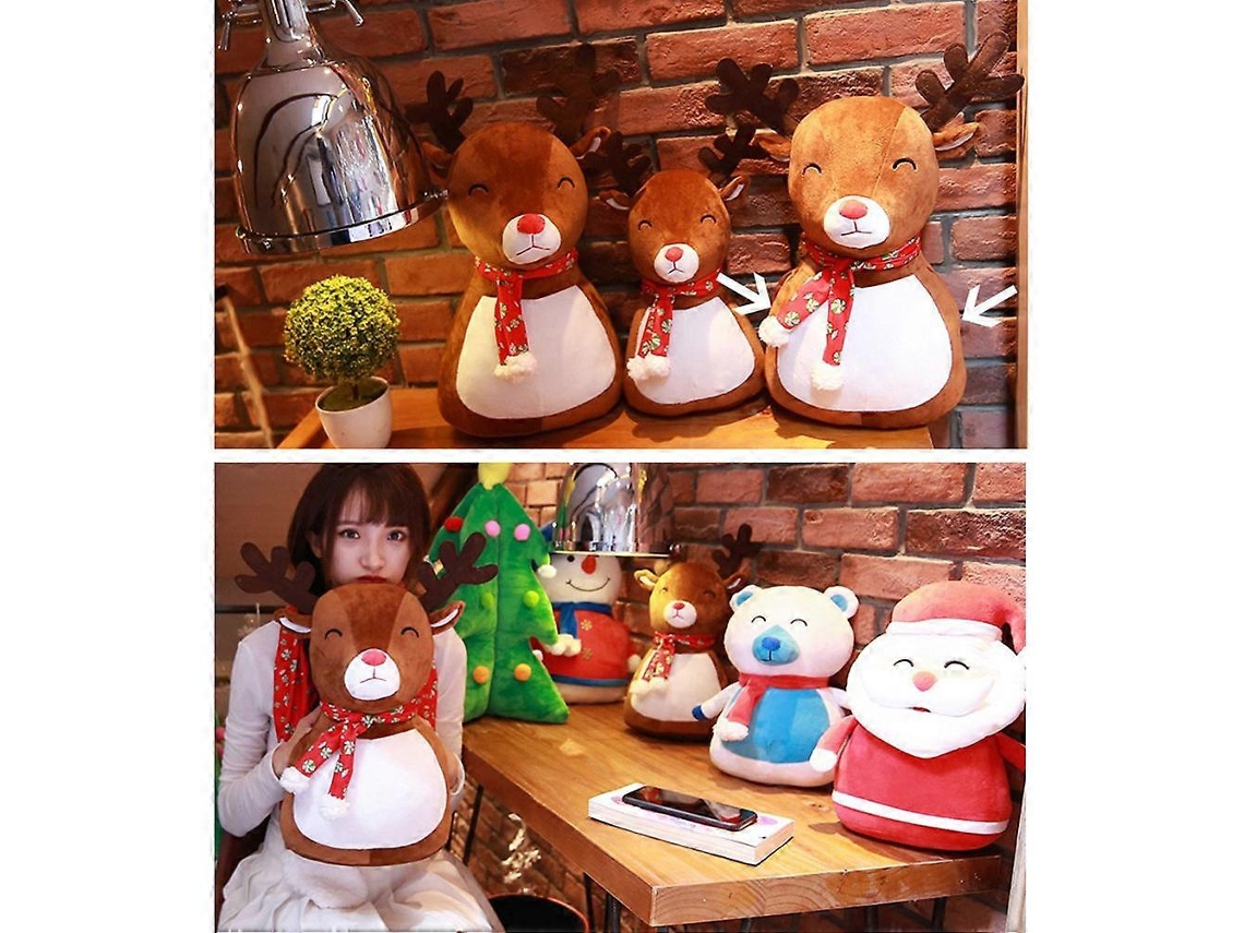 Peluche Boneco De Neve De Natal Abraçável