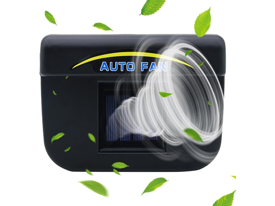 Ventilador De Janela Carro, Geração De Energia Solar