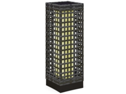 Luminária Solar Vime Caminho Ip44 Sensor Automática Cinza VELTRIX