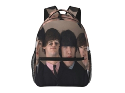 Mochila Dos Beatles Para Escola E Trabalho, Leve E À Prova Dágua, Mochila Estilosa Para Estudantes E Adultos. Loja Olysi
