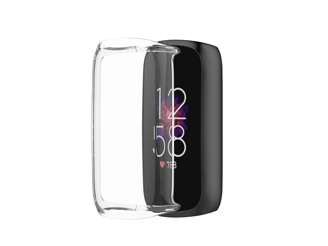 Capa para Pulseira Inteligente Compatível com Fitbit Luxe EOOCOO (proteção de Tela Completa, Capa Macia)