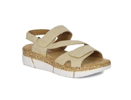Sandálias De Mulher Rieker Bege (40)