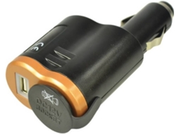 Carregador de Isqueiro DURACELL  1A Com Spliter