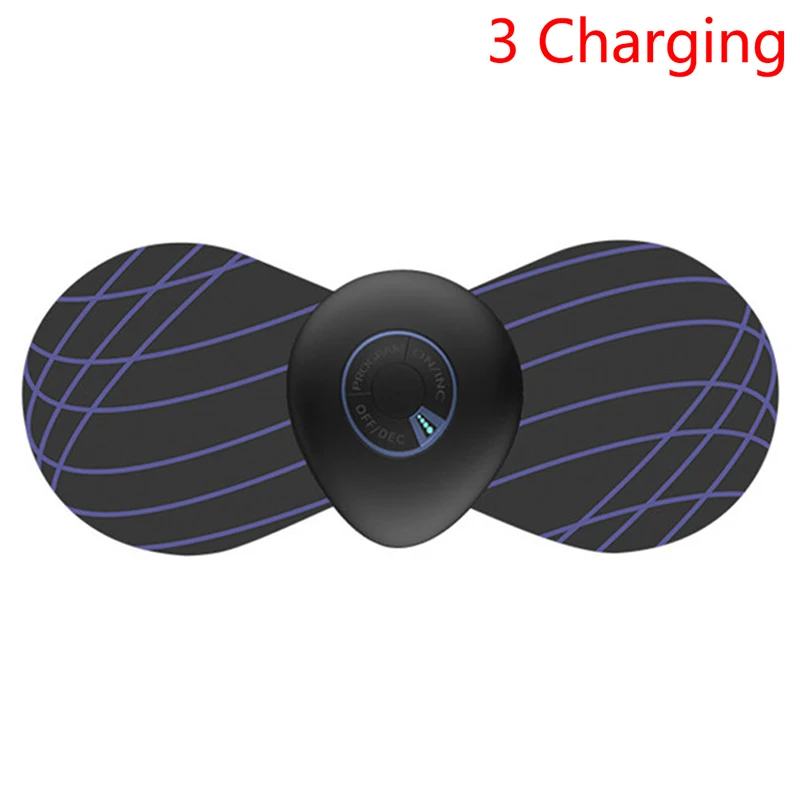 Mini Massageador Elétrico Portátil Para Pescoço, Confortável E Inteligente, Com Adesivo Massagem Cervical, Alivia Dores Musculares E Meridianos.
