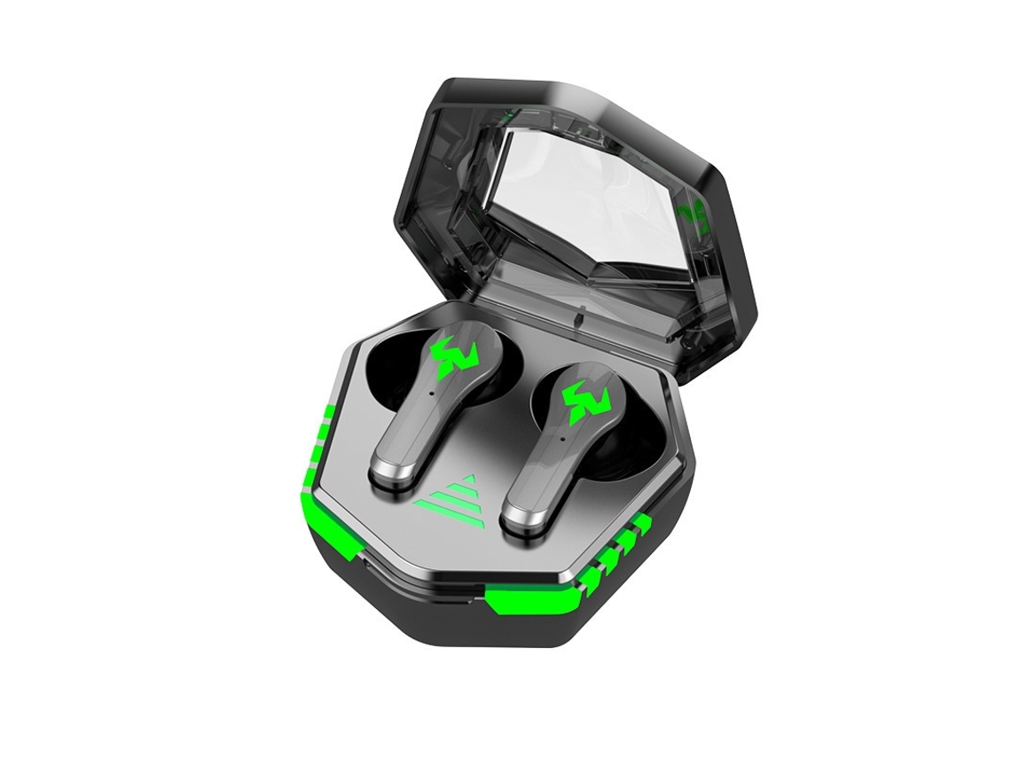 Auricular Sem Fios Bluetooth N35 Intra Auriculares, Bluetooth 5.3 Com Microfone Elysve
