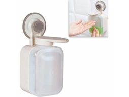 Dispenser de sabonete Nova Line com cúpula de sucção parede, resistente, ideal para casa, hotel, restaurante, banheiro, pia | S/MARCA