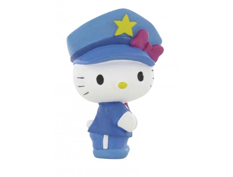 Figura de Brincar  Hello Kitty Polícia