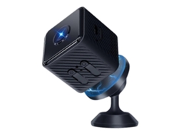 Câmera X2 1080 Hd com Visão Noturna, Wi fi e Detecção de Movimento Mini Câmera de Vigilância Residencial com Monitoramento TAISHENGDA