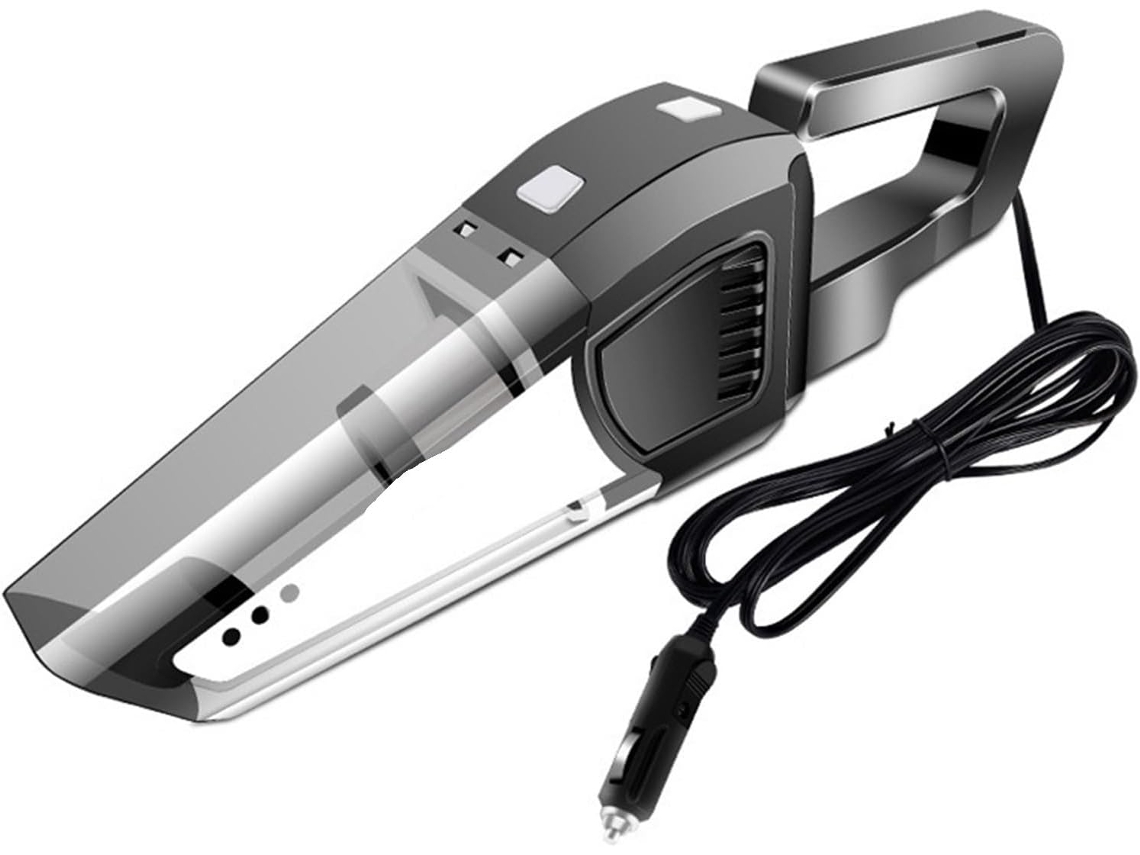 Aspirador De Pó Portátil Para Carro, 12v Dc, 120w, Com Sucção Potente E Ideal Para Uso Doméstico