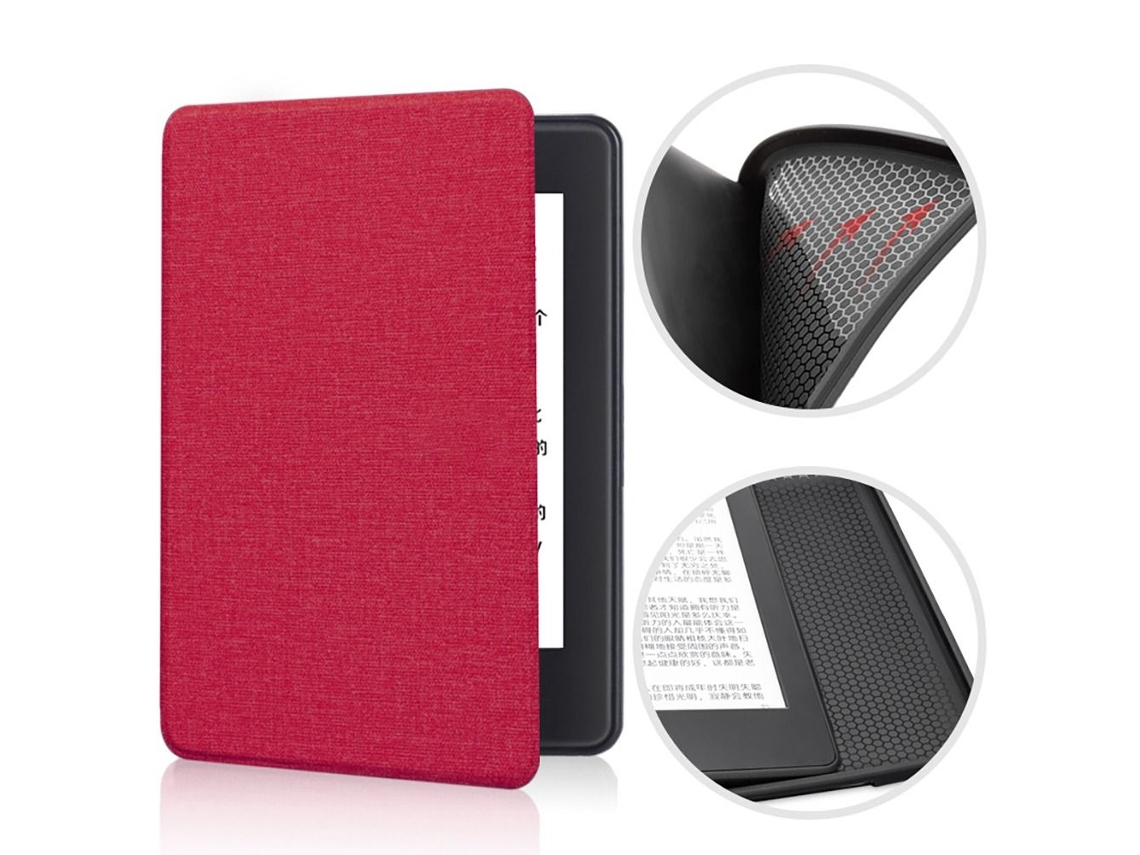 Capa Protetora Smart Case C2v2l3 Vermelha Tuotuo