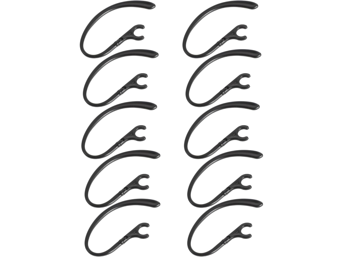Doitool 10 Peças De Crochê De Ouro Em Silicone Sopa Preta Para Costureiros Sem Fio, Design Ajustável 360 °,