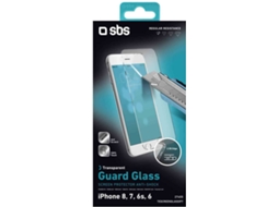 Película Vidro Temperado iPhone 6, 6s, 7, 8 SBS Guard Glass