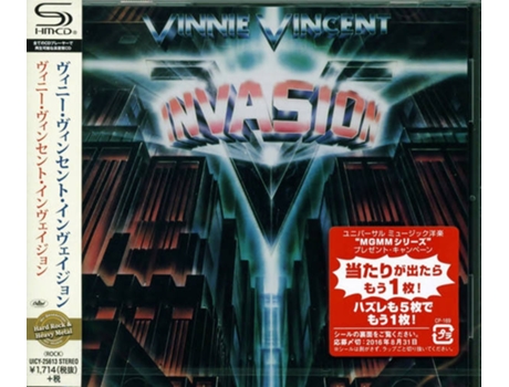 CD Vinnie Vincent Invasion - Vinlander (1CDs)