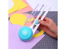 Cortadora Circular Rotativa, 3 Cabeças, Artesanato, Scrapbooking, DIY S/MARCA