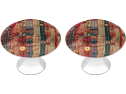 Conjunto De 2 Puxadores Aço Inoxidável Para Armários Cozinha, Com Bordado Personalizado Na Cor Desejada Ideais Para