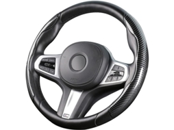 Protetor Volante De Carro, 37-39cm, Antideslizante, Couro Microfibra, Ventilado, Universal, Cor Vibrante