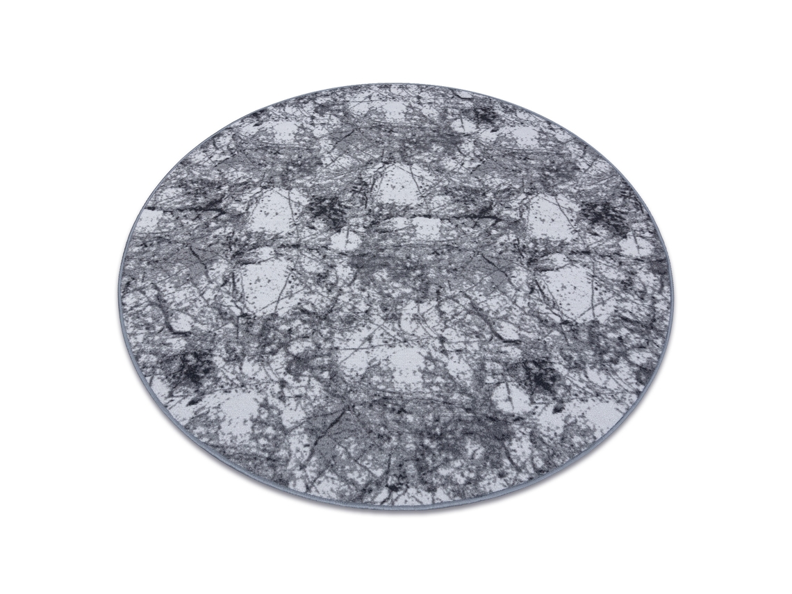 Tapete Concrete Circulo Concreto Cinzento (circulo 100 cm)