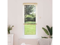 Vidaxl Cortina Veneziana Marrom Claro Com Padrão 150 X 40 Cm 25 Mm Pvc