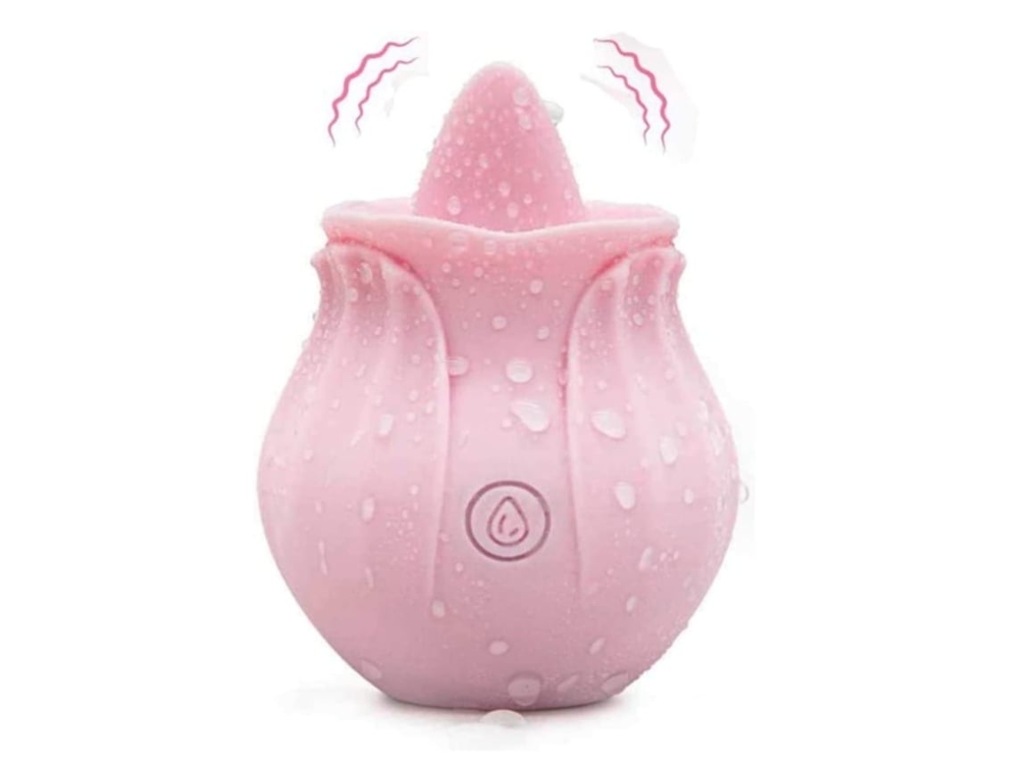 Vibrador Clitoriano Feminino, Estimulação Da Língua Do Ponto G Vaginal, Brinquedo Sexual Rápido Para Orgasmo Rosa, Rosa