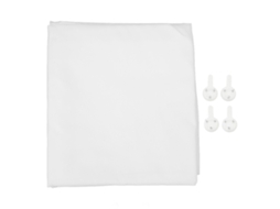 Virtual Background Screen Opaque Foldable Photoshoot Virtual Screen Backdrops For Studio Video Portrait Photoshoot White LAXISCREED