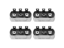 4 Piezas Puente Rectificador Sql50a 1000v 3-phase Bajo Frecuencia Rectifier Bridge Pack