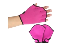 Guantes Acuáticos de Media Palma com Correia Ajustável para Mergulho e Natação Tamanho M/l
